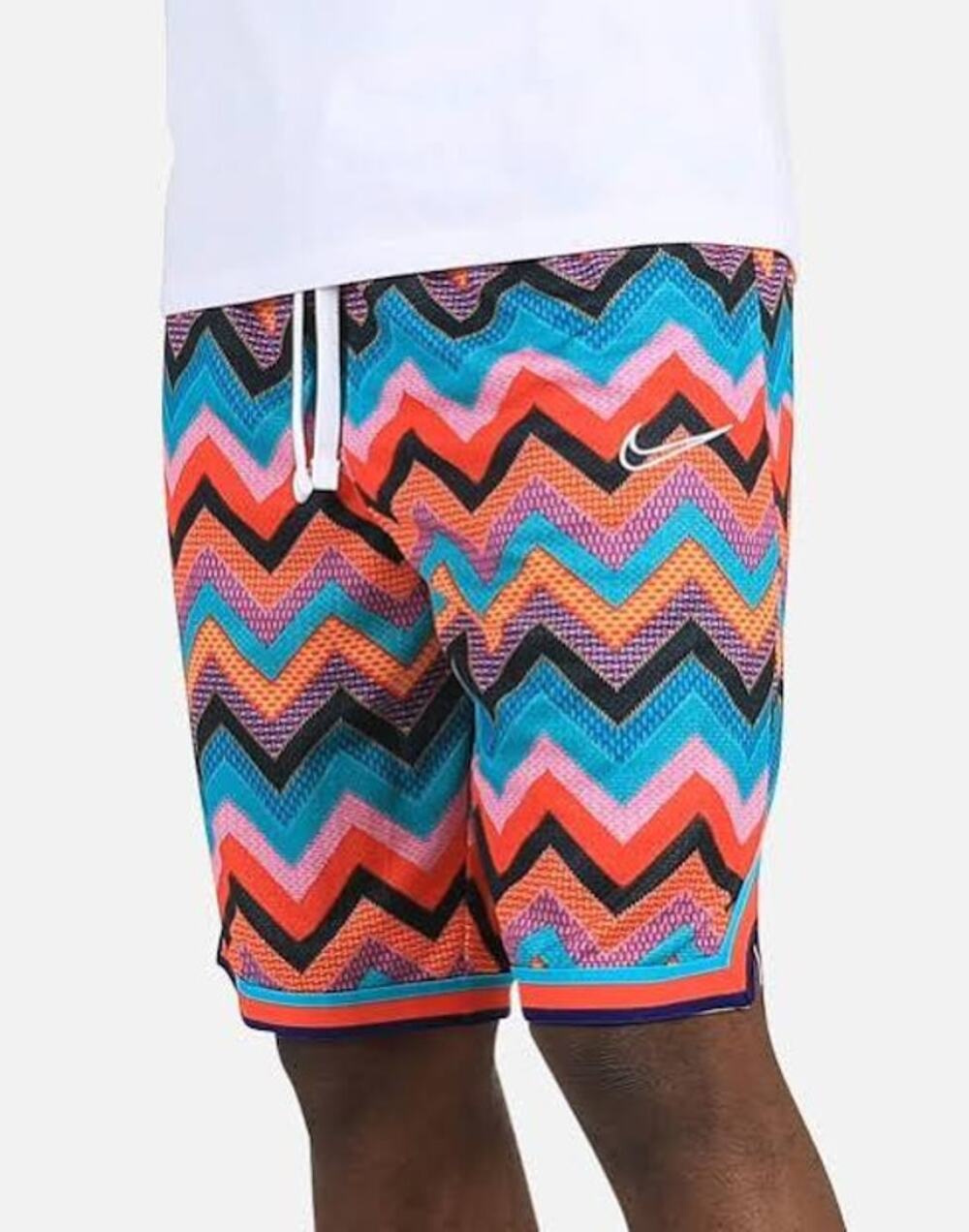 Nike Dri-FIT DNA City Exploration Basketball Shorts Atlanta Peach Blossom M XL
